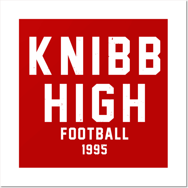 Knibb High Football 1995 - Billy Madison Wall Art by BodinStreet